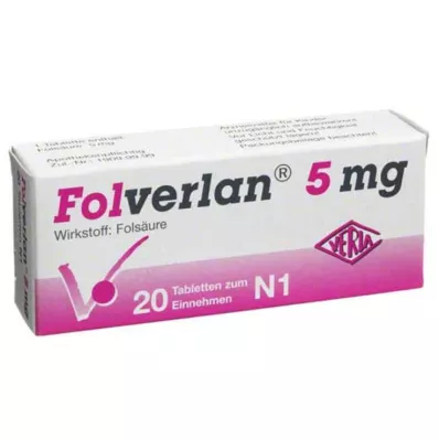 Folverlan 5 mg tabletki, 20 szt Folverlan 5 mg tabletki, 20 szt