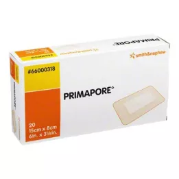 PRIMAPORE Jałowy opatrunek na ranę 8x15 cm, 20 szt