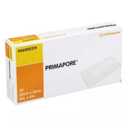 PRIMAPORE Jałowy opatrunek na ranę 10x20 cm, 20 szt