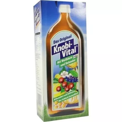 KNOBIVITAL z głogiem + borówką czarną, 960 ml