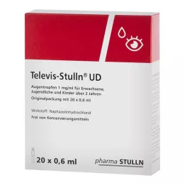 TELEVIS Stulln UD Krople do oczu, 20 x 0,6 ml
