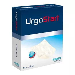 URGOSTART Opatrunek piankowy na ranę 10x12 cm, 10 szt