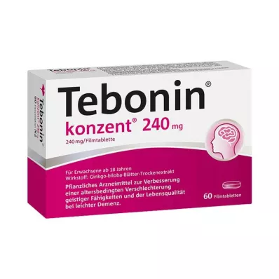Tebonin koncentrat 240 mg tabletki powlekane, 60 szt