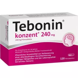 TEBONIN konzent 240 mg tabletki powlekane, 120 szt