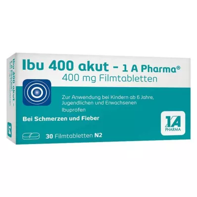 Ibu 400 ostry – 1 A Pharma® tabletki powlekane, 30 szt