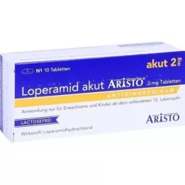 LOPERAMID ostre tabletki Aristo 2 mg, 10 szt