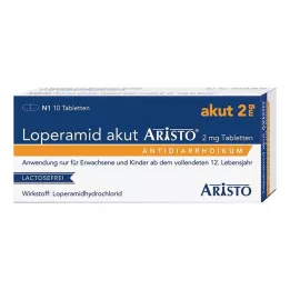 LOPERAMID ostre tabletki Aristo 2 mg, 10 szt