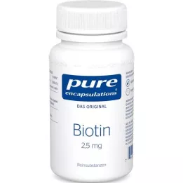PURE ENCAPSULATIONS Biotyna 2,5 mg w kapsułkach, 60 kapsułek