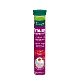 KNEIPP Mineralne tabletki musujące dla kobiet, 15 szt