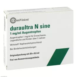 DURAULTRA Krople do oczu N sine, 20 x 0,6 ml