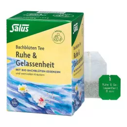 BACHBLÜTEN TEE Calmness &amp; Serenity Bio Salus Fbtl., 15 szt