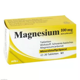 Magnez 100 mg Jenapharm tabletki, 20 szt