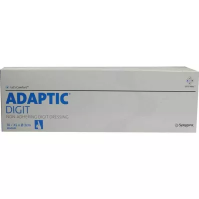 ADAPTIC DIGIT Opatrunek na palec 3 cm xtra large, 10 szt