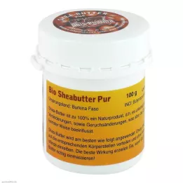SHEABUTTER Organiczny czysty nierafinowany, 100 g