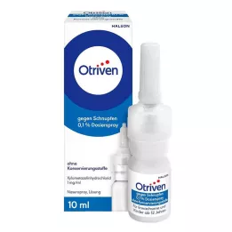 OTRIVEN 0,1% spray dozujący bez konserwantów, 10 ml