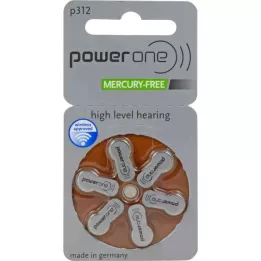 BATTERIEN Słuchawki PowerOne 312, 6 szt
