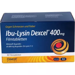 IBU-LYSIN Dexcel 400 mg tabletki powlekane, 50 szt