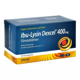 IBU-LYSIN Dexcel 400 mg tabletki powlekane, 50 szt