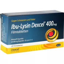 IBU-LYSIN Dexcel 400 mg tabletki powlekane, 20 szt