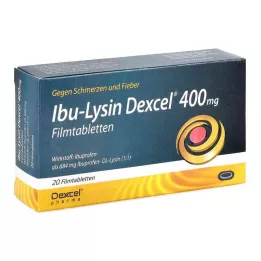 IBU-LYSIN Dexcel 400 mg tabletki powlekane, 20 szt