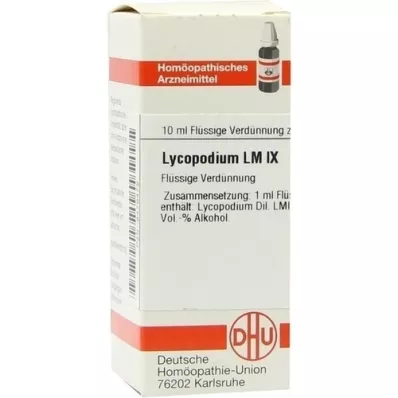 LYCOPODIUM LM IX Rozcieńczenie, 10 ml