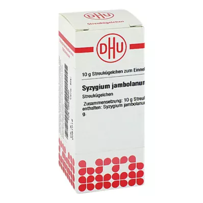 SYZYGIUM JAMBOLANUM D 3 globulki, 10 g