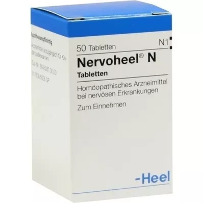 NERVOHEEL Tabletki N, 50 szt