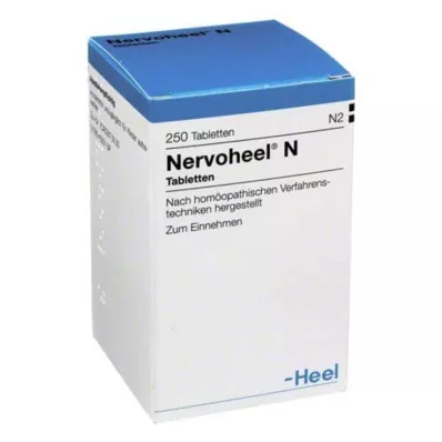 NERVOHEEL Tabletki N, 250 szt NERVOHEEL Tabletki N, 250 szt