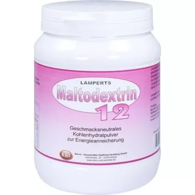 MALTODEXTRIN 12 Lamperts w proszku, 500 g