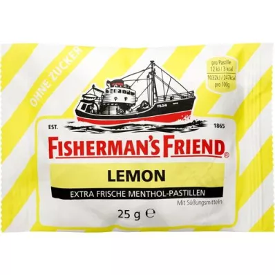 FISHERMANS FRIEND Cytryna bez cukru w pastylkach, 25 g