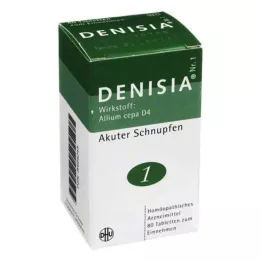 DENISIA 1 Tabletki na katar, 80 szt