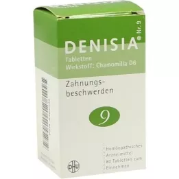 DENISIA 9 tabletek na dolegliwości związane z ząbkowaniem, 80 szt
