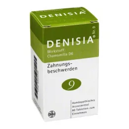 DENISIA 9 tabletek na dolegliwości związane z ząbkowaniem, 80 szt