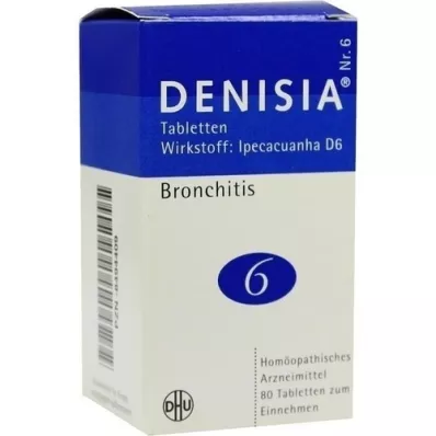 DENISIA 6 tabletek oddechowych, 80 szt