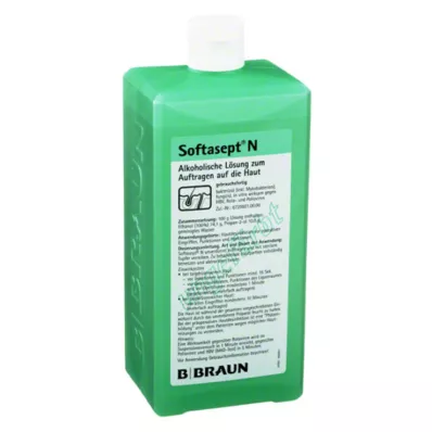Softasept® N bezbarwny środek dezynfekujący do skóry, 1000 ml