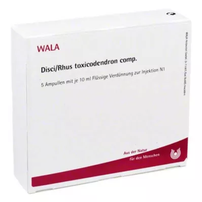 Disci / Rhus toksykodendron komp.Ampułki, 5X10 ml Disci / Rhus toksykodendron komp.Ampułki, 5X10 ml
