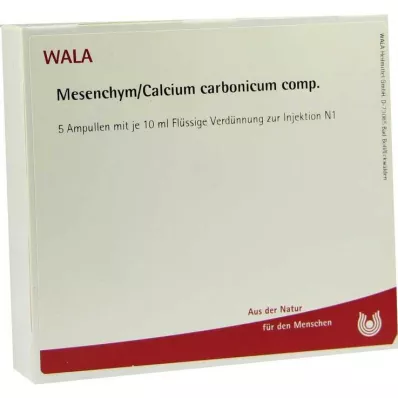 Mezenchym / Calcium carbonicum comp.Ampułki, 5X10 ml Mezenchym / Calcium carbonicum comp.Ampułki, 5X10 ml