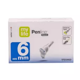 MYLIFE Kaniule Penfine Classic 6 mm, 100 szt