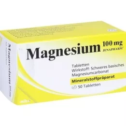MAGNESIUM Tabletki Jenapharm 100 mg, 50 szt