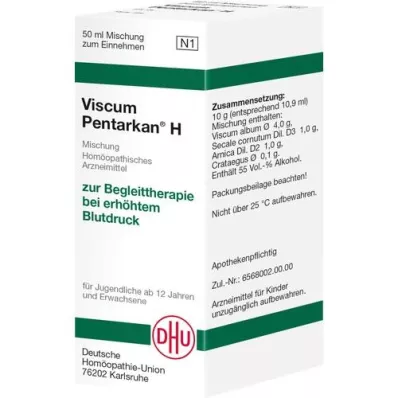 VISCUM PENTARKAN H Mieszanina, 50 ml