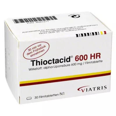 THIOCTACID 600 HR Tabletki powlekane, 30 szt