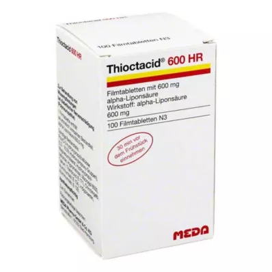 Thioctacid 600 HR tabletki powlekane, 100 szt Thioctacid 600 HR tabletki powlekane, 100 szt
