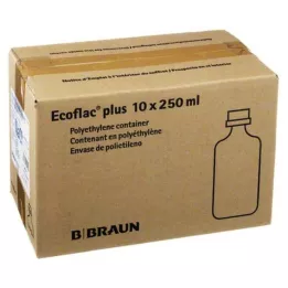 ISOTONE Roztwór soli fizjologicznej 0,9% Braun Ecoflac Plus, 10 x 250 ml