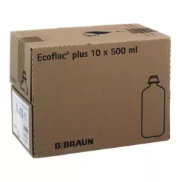 ISOTONE Roztwór soli fizjologicznej 0,9% Braun Ecoflac Plus, 10 x 500 ml
