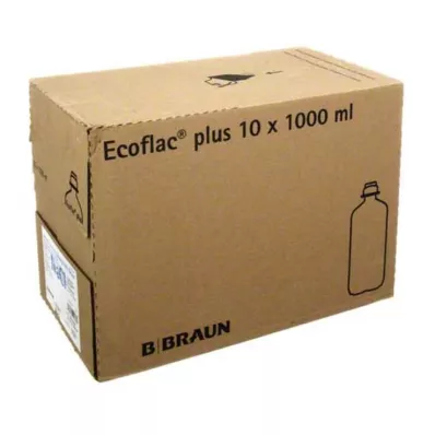 ISOTONE Roztwór soli fizjologicznej 0,9% Braun Ecoflac Plus, 10 x 1000 ml