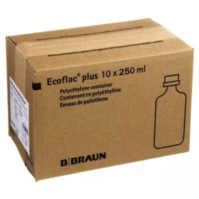 Aqua AD Injectabilia Ecoflac Plus roztwór do infuzji, 10X250 ml Aqua AD Injectabilia Ecoflac Plus roztwór do infuzji, 10X250 ml