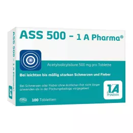 ASS 500-1A Tabletki farmaceutyczne, 100 szt