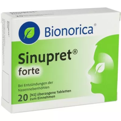 SINUPRET tabletki powlekane forte, 20 szt