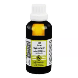 ACIDUM HYDROFLUORICUM K Complex No.72 Rozcieńczenie, 50 ml