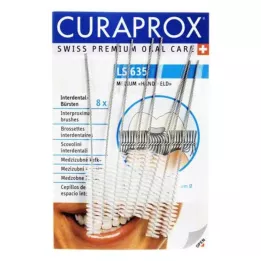 CURAPROX LS 635 Szczoteczka międzyzębowa średnia, 8 szt